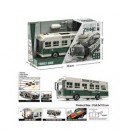 Автобус YW 9099 A звуки, підсвічування салона, конструктор, інерція, викрутка, рухомі деталі,
