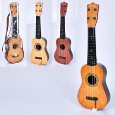 Гітара 368-3C (54см, 4 струни, медіатор, 3 кольори, у чохлі, 55-17-6см