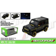 Машина мет. "АВТОПРОМ" арт. AP7719  чорний колір,короб.29*16*12,5см