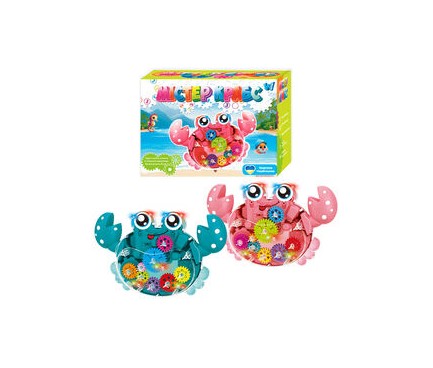 Музична іграшка "Містер Крабс" 94219  "WToys", 2 кольори, ОЗВУЧУВАННЯ УКРАЇНСЬКОЮ МОВОЮ, пісня,