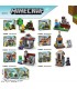 Ігровий набір конструктор  арт. 81004B, MINECRAFT  6шт у дисплей боксі 40,5*12,8*16,4см