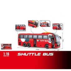Автобус WY 1107 B  інерція, звуки, підсвічування, відкриваються дверцята, в коробці