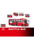 Автобус WY 1107 B  інерція, звуки, підсвічування, відкриваються дверцята, в коробці