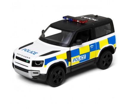 Модель джип LAND ROVER DEFENDER 90 5'' KT5428WP Police метал.інерц.відкр.дв.кор.