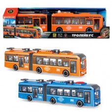 Тролейбус 26487  "Авто Експерт", ОЗВУЧУВАННЯ УКРАЇНСЬКОЮ МОВОЮ, 2 кольори, довжина 40 см, пісн