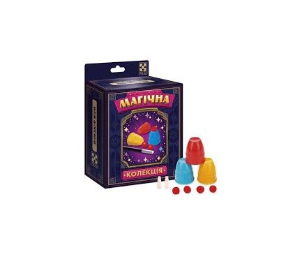 Гра настільна Vladi Toys набір для фокусу. Магічна колекція. Зникаючі м'ячі. VT6012-09