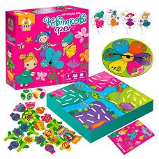 Гра настільна Vladi Toys розважальна. Квіткові феї. VT8055-34
