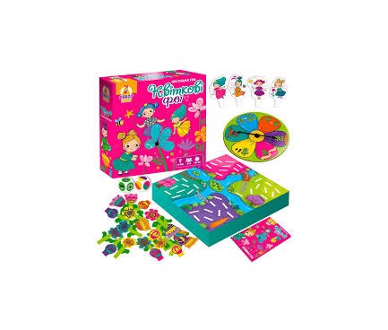 Гра настільна Vladi Toys розважальна. Квіткові феї. VT8055-34