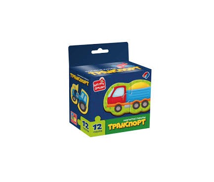 Гра розвиваюча Vladi Toys пазли магнітні "Транспорт" VT1733-02