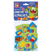 Гра розвиваюча Vladi Toys магнітна "Смачне чи корисне?" VT5900-06