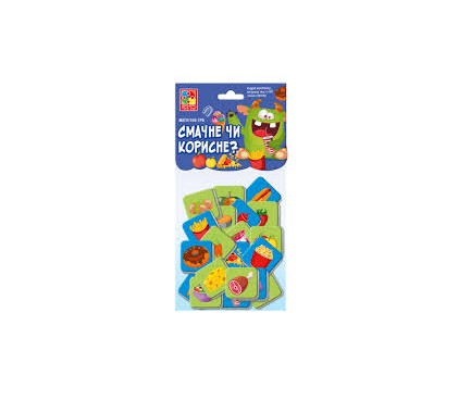 Гра розвиваюча Vladi Toys магнітна "Смачне чи корисне?" VT5900-06
