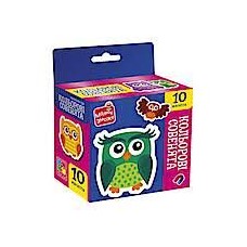 Гра розвиваюча Vladi Toys набір магнітів. "Кольорові совенята" VT3106-38
