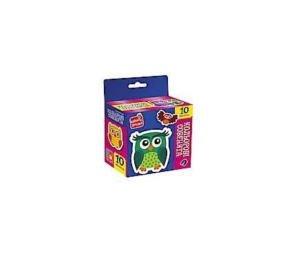 Гра розвиваюча Vladi Toys набір магнітів. "Кольорові совенята" VT3106-38