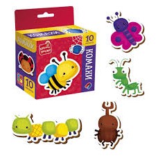 Гра розвиваюча Vladi Toys набір магнітів. "Комахи" VT3106-32