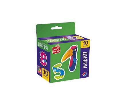 Гра розвиваюча Vladi Toys набір магнітів. "Цифри" VT3106-37