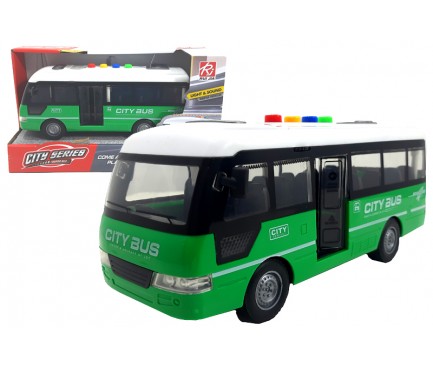 Автобус інерційний, озвучений, зі світлом, в коробці RJ5502 р.24,7*9,5*10,2см